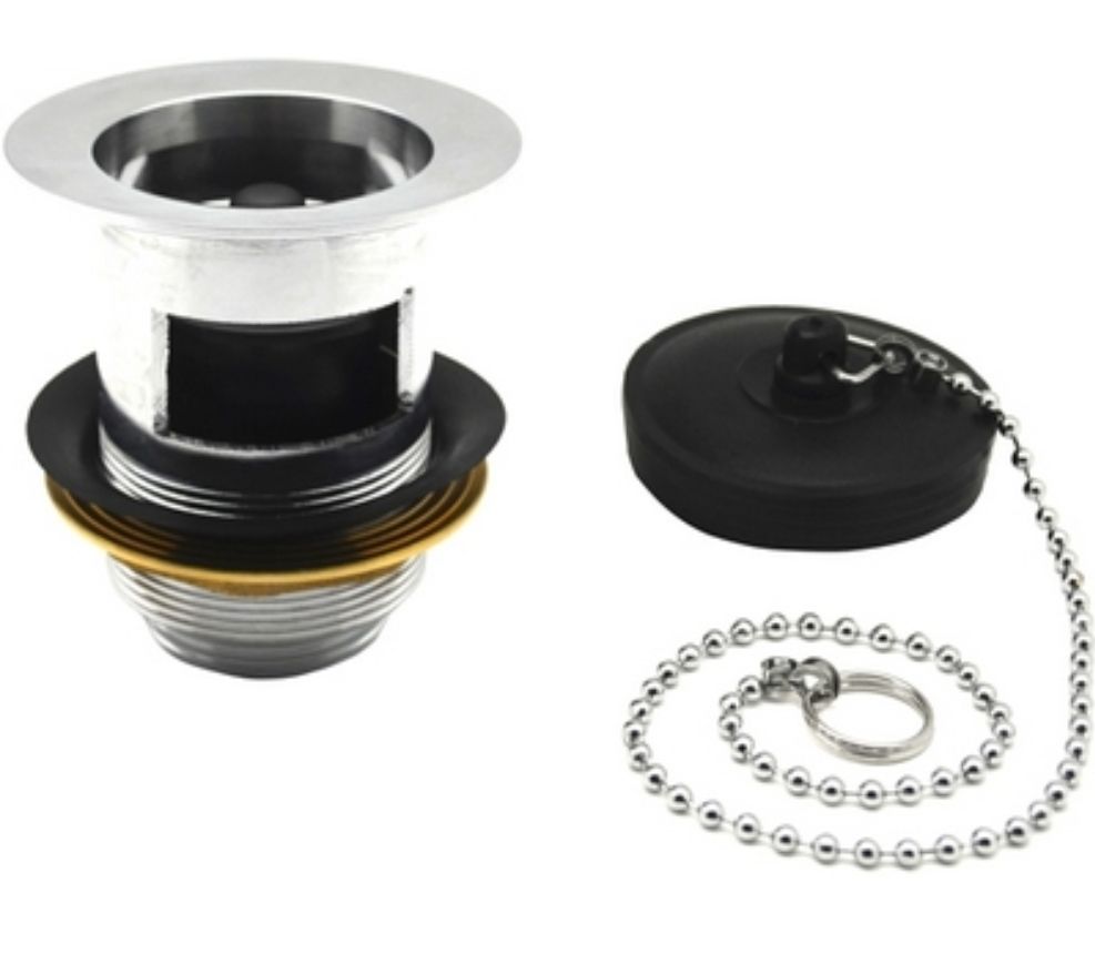 PILETTONE SIFONATO 1.1/4 CON TROPPOPIENO PER LAVELLO/LAVATOIO IN OTTONE CROMATO PILETTONE SIFONATO 1.1/4 CON TROPPOPIENO PER LAVELLO/LAVATOIO IN OTTONE CROMATO