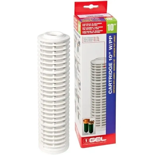 GEL CARTUCCIA RETE LAVABILE 10"/3 PP 90 MICRON PER DEPURA 3000