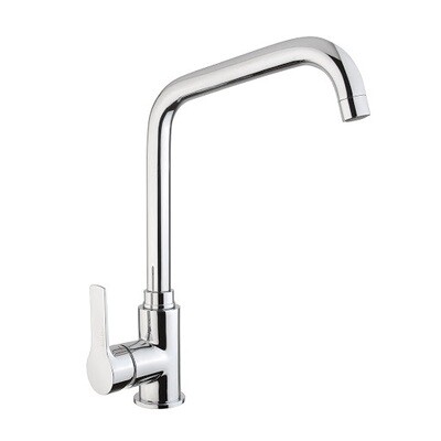 GABOLI KHUGA K120CR MISCELATORE LAVELLO CANNA ORIENTABILE-CROMATO GABOLI KHUGA K120CR MISCELATORE LAVELLO CANNA ORIENTABILE-CROMATO
