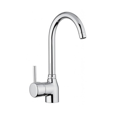 GABOLI 8200 MISCELATORE LAVELLO CON CANNA TUBO ORIENTABILE D.24 -CROMATO GABOLI 8200 MISCELATORE LAVELLO CON CANNA TUBO ORIENTABILE D.24 -CROMATO