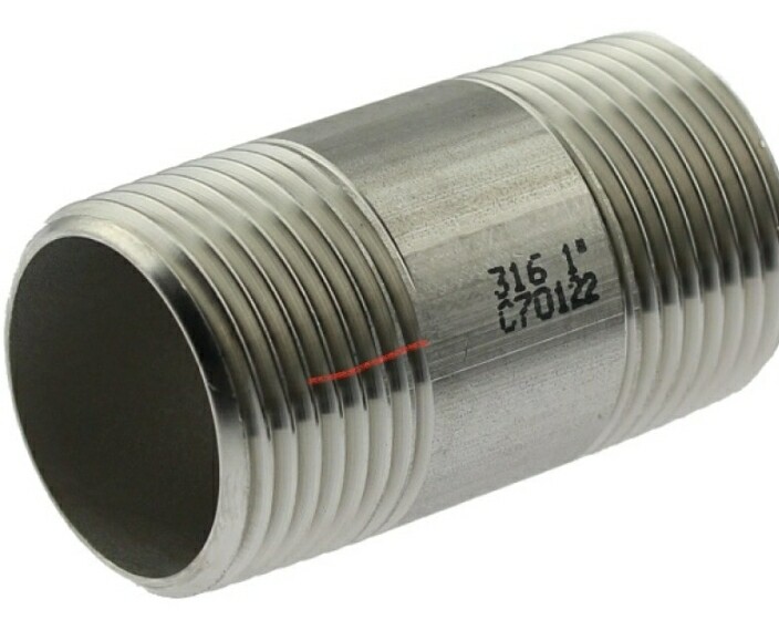 BARILOTTO AISI 316 1" LUNGH.60 MM. DA TUBO SALDATO SCH.40
