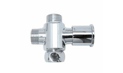 BOSSINI E60500 RUBINETTO DEVIATORE TREVIE MINIMALE PER SOFFIONE-OTTONE CROMATO