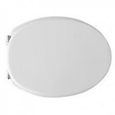 SEDILE COPRIWATER LEGNO POLIESTERE MOD.UNIVERSALE -CERNIERE ACCIAIO INOX
