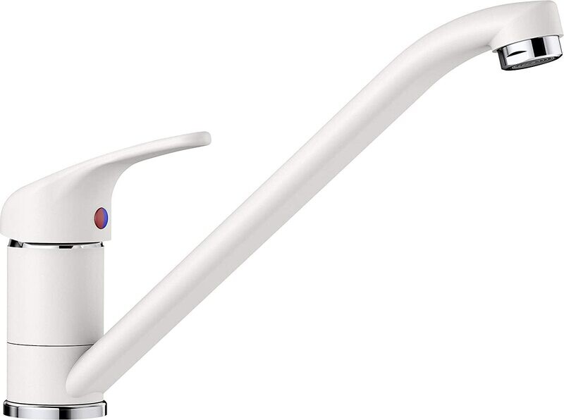 GABOLI 2160 OASIS MISCELATORE LAVELLO CON BOCCA BASSA ORIENTABILE-BIANCO LUCIDO
