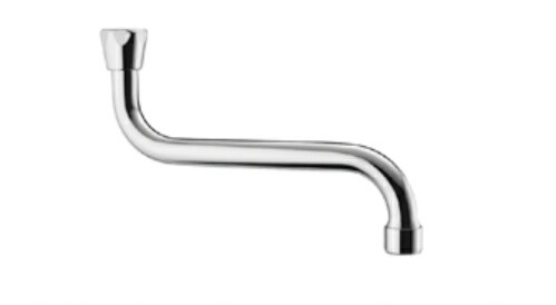 CANNA UNIVERSALE TIPO "S" 3/4 CM.20 CON AREATORE-OTTONE CROMATO