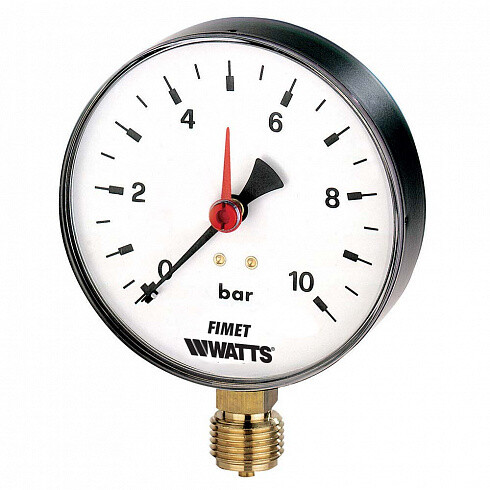 M1-ABS 100/R MANOMETRO DN 100 0-6 BAR 1/2 RADIALE M1-ABS 100/R MANOMETRO DN 100 0-6 BAR 1/2 RADIALE