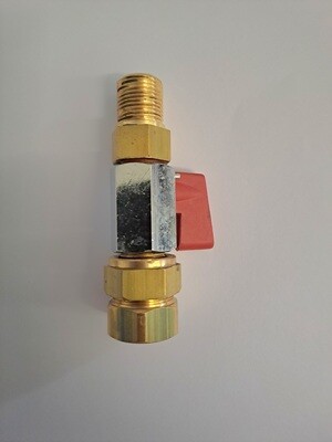 RAMO RUBINETTO ARRESTO A SFERA PER CASSETTA INCASSO- RICAMBIO ORIGINALE