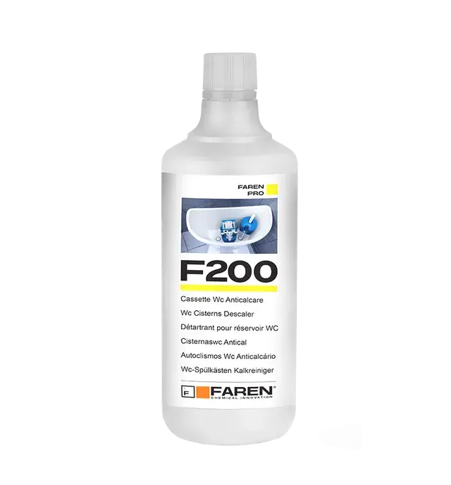 F200 DISINCROSTANTE ANTICALCAREE PER CASSETTE WC LT.1