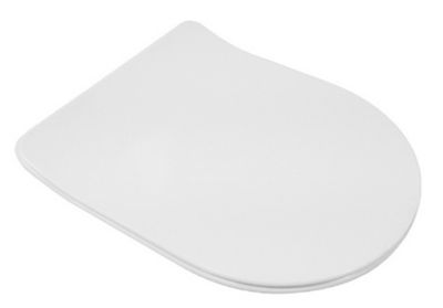 SEDILE COPRIWATER  MOD.GRETA IN TERMOINDURENTE SLIM SOFT CLOSE  BIANCO