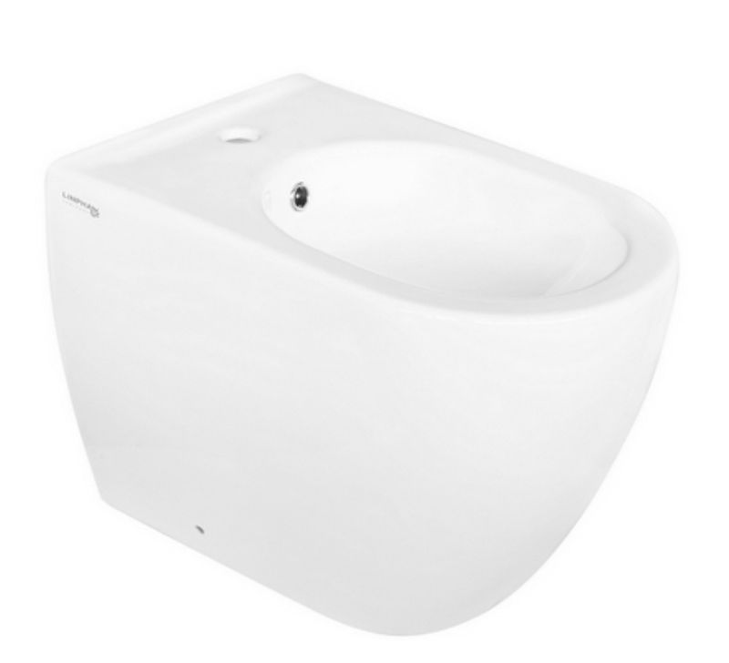 BIDET FILO MURO MOD. GRETA EROGAZIONE RUBINETTO