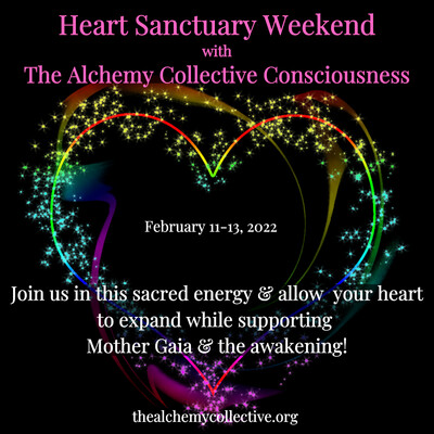 The Alchemy Heart Sanctuary Weekend February 2022