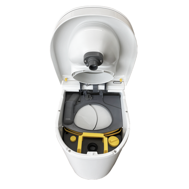 separett tiny waterless urine diverting toilet