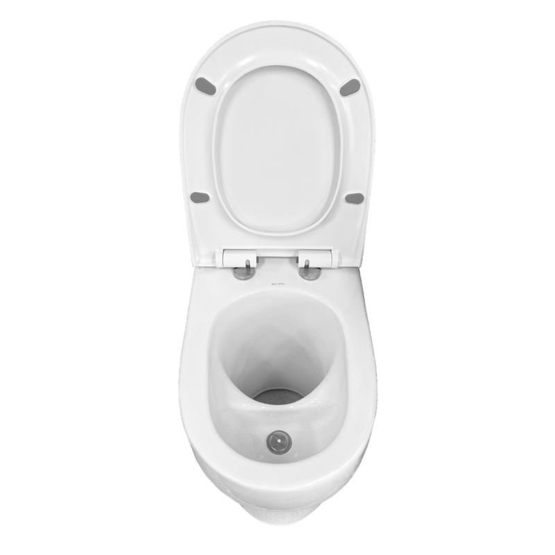 Porcelain Pasadero Pedestal (incl. soft close seat) Urine Diverting