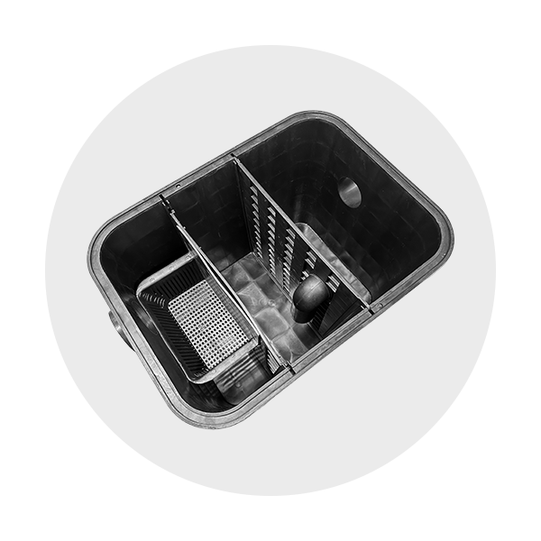 80 Litre Grease Trap Greywater Systems Pump Wells, Grease Traps