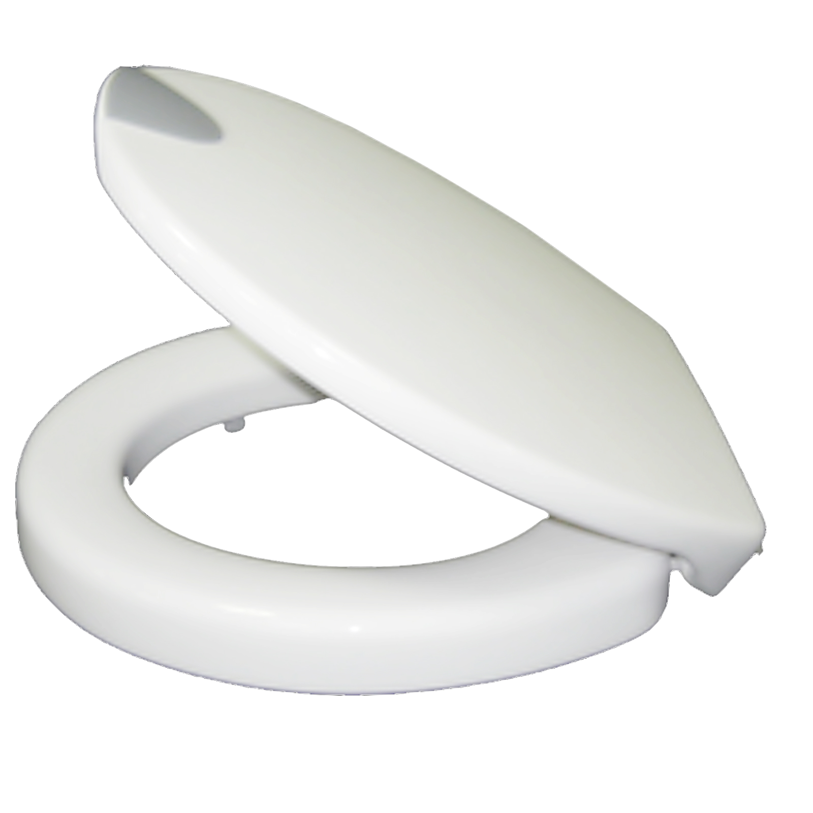 Highlock Assistance Toilet Seat to suit Polymarble Pedestal Greywater