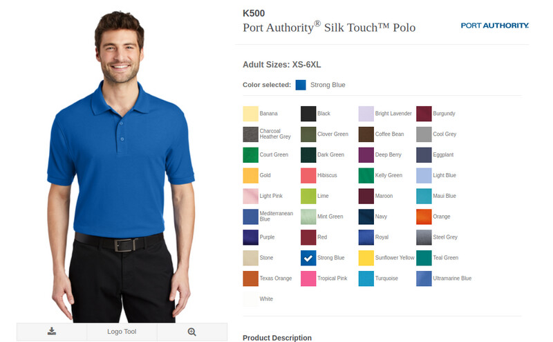 Port Authority Polo  Men&#39;s and Ladies Shirt with CCR Logo Embroidered on Left Chest