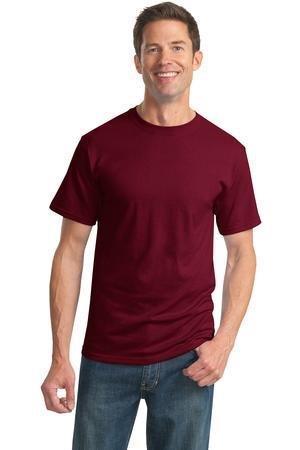 Jerzees Heavyweight Tee Shirt with CCR Logo Embroidered on Left Chest