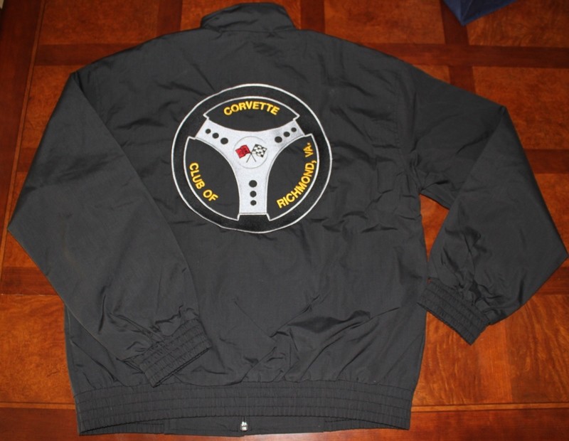 Port Authority Poplin Club Jacket with CCR Logo Embroidered on Left Chest and Full Back. Also includes personalized with member name under logo on left chest.