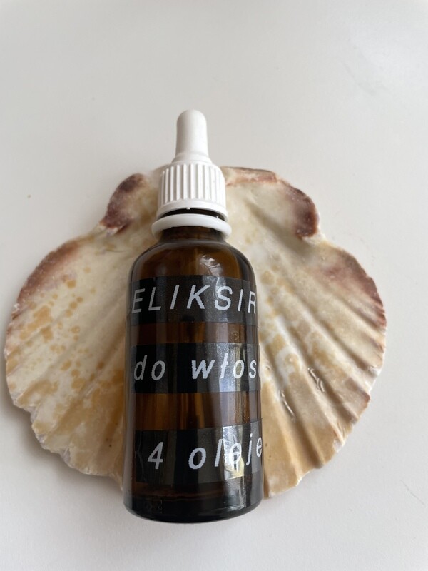 Eliksir na włosy 4 oleje 50 ml