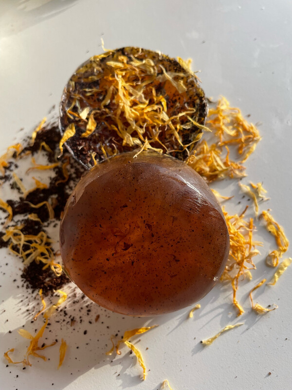 Mydło Kawa Z Nagietkiem / coffee soap with calendula