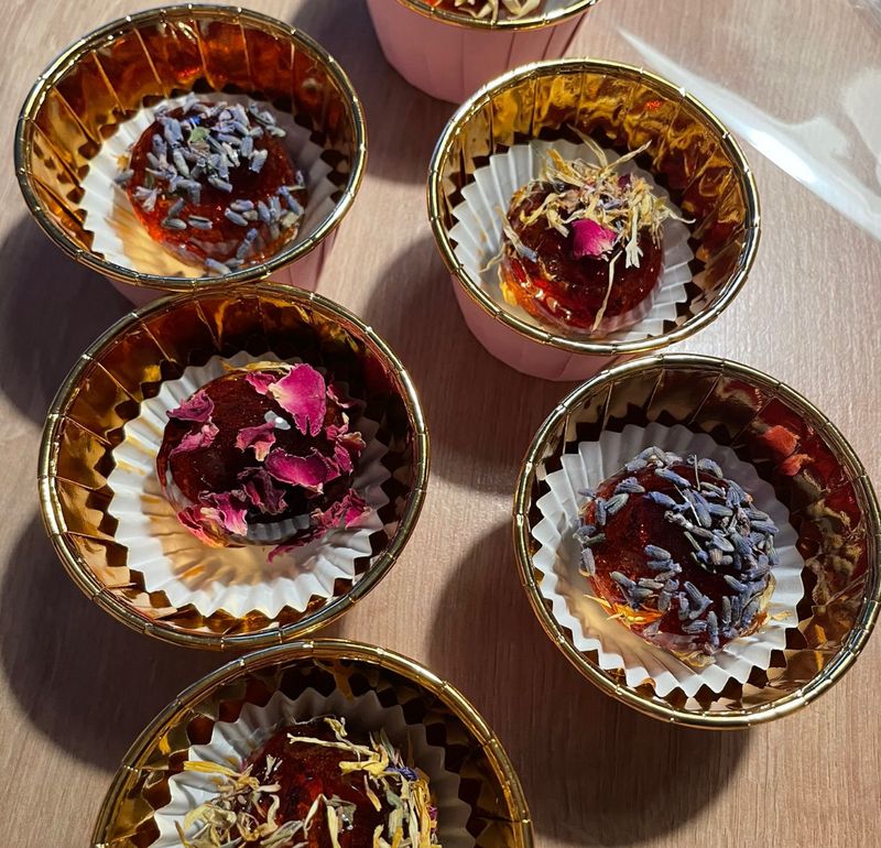 Flower Tea Bombs Sugar Free