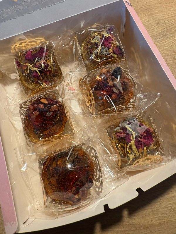 Flower Amber Tea Bombs Sugar Free