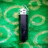 Energized Black Tourmaline Pendant