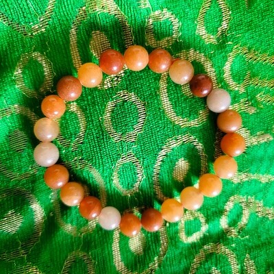 Energized Red Jade Bracelet 