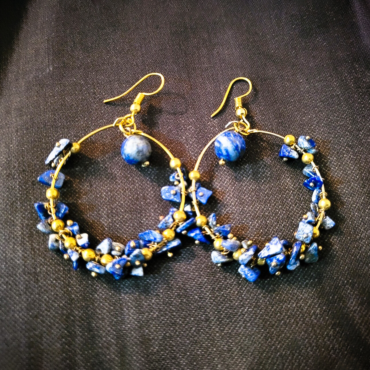 Energized Sodalite Earrings