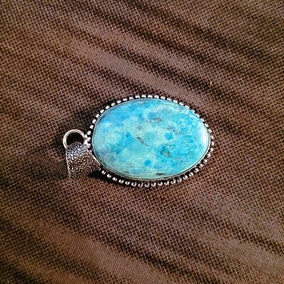 Energized Turquoise Pendant