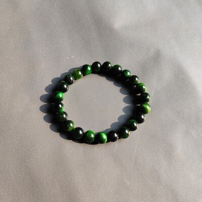 Energized Green Tiger Eye Bracelet