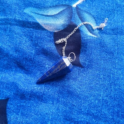 Energized Lapis Lazuli Pendulum