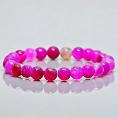Pink Onyx Bracelet