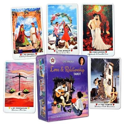 Love & Relationship Tarot Card Deck by Geetanjali