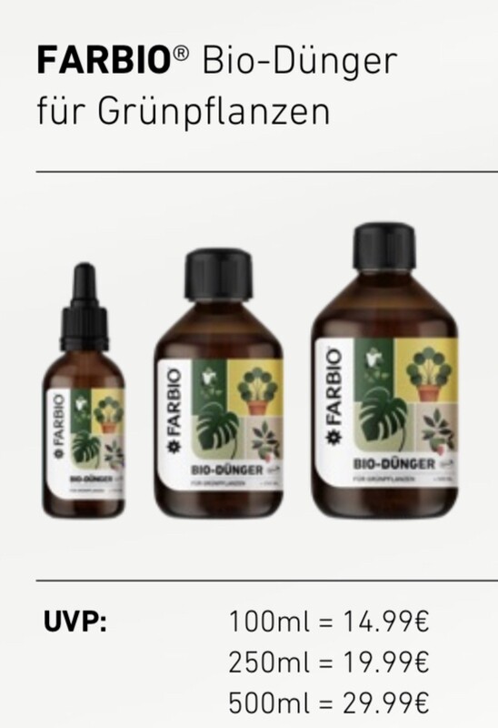 Farbio® Bio-Dünger für Grünpflanzen