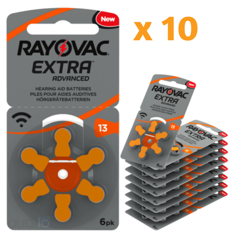 CONFEZIONE 10 BLISTER PILE RAYOVAC EXTRA  - 13