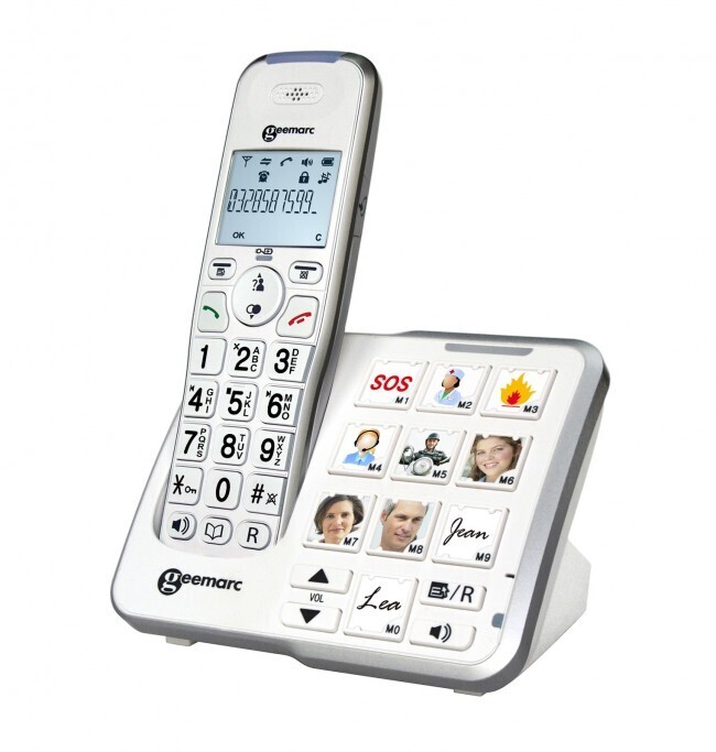 TELEFONO AMPLIFICATO CORDLESS AMPLIDECT-595 PHOTO
