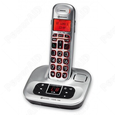 TELEFONO AMPLIFICATO CORDLESS BIGTEL 1280