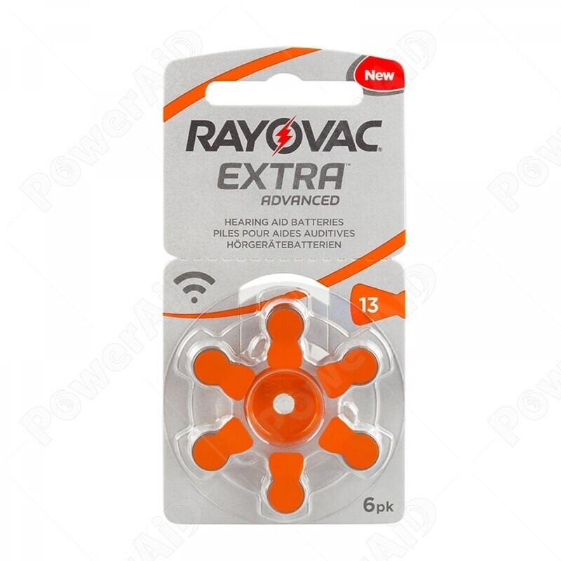 BLISTER 6 PILE RAYOVAC EXTRA - 13
