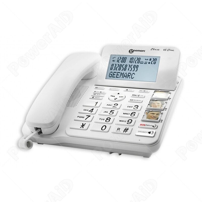 TELEFONO AMPLIFICATO CON SEGRETERIA TELEFONICA CL 595