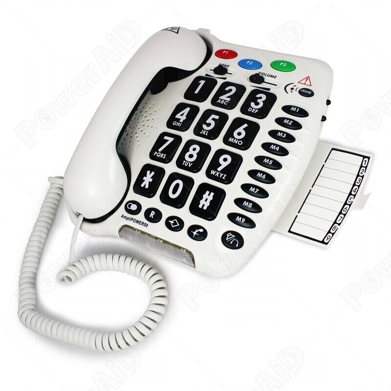 TELEFONO AMPLIFICATO AMPLIPOWER-50
