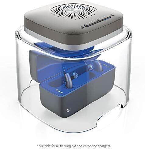 DEUMIDIFICATORE PER APPARECCHI ACUSTICI RICARICABILI DRY-CAP UV 2® DEUMIDIFICATORE PER APPARECCHI ACUSTICI RICARICABILI DRY-CAP UV 2®