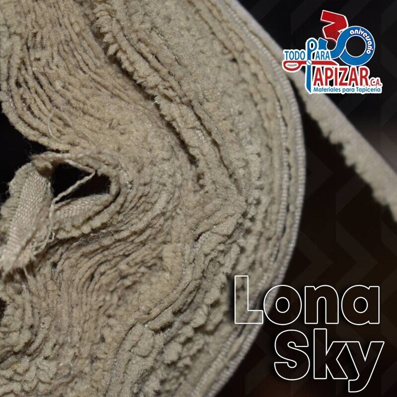 Lona sky unicolor