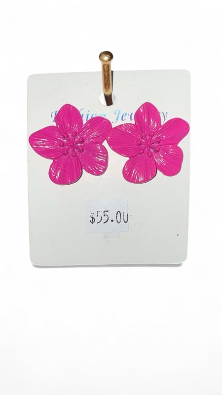 Vintage Flower Shaped Earrings