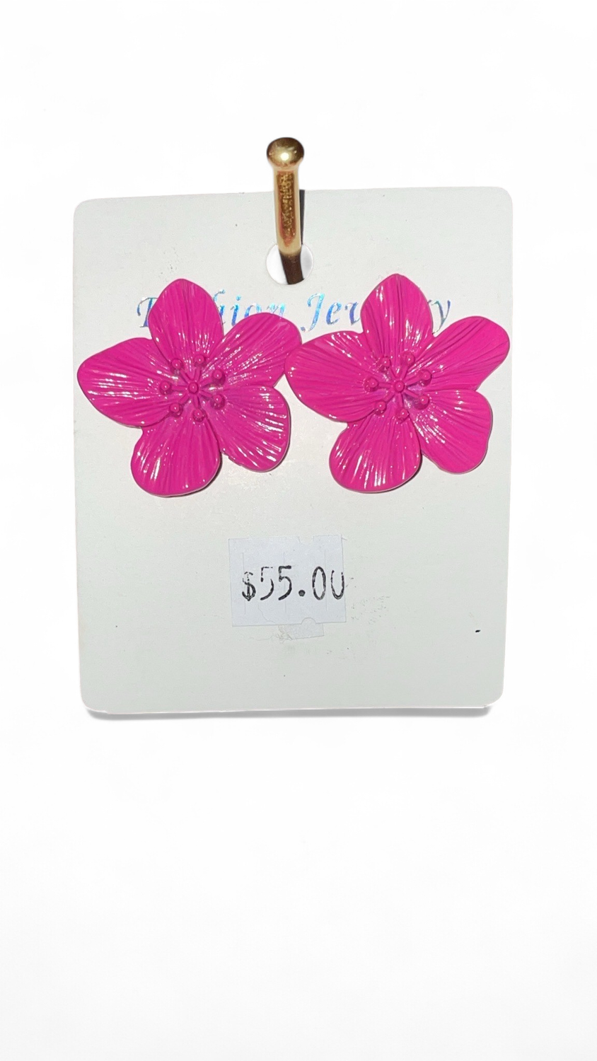 Vintage Flower Shaped Earrings