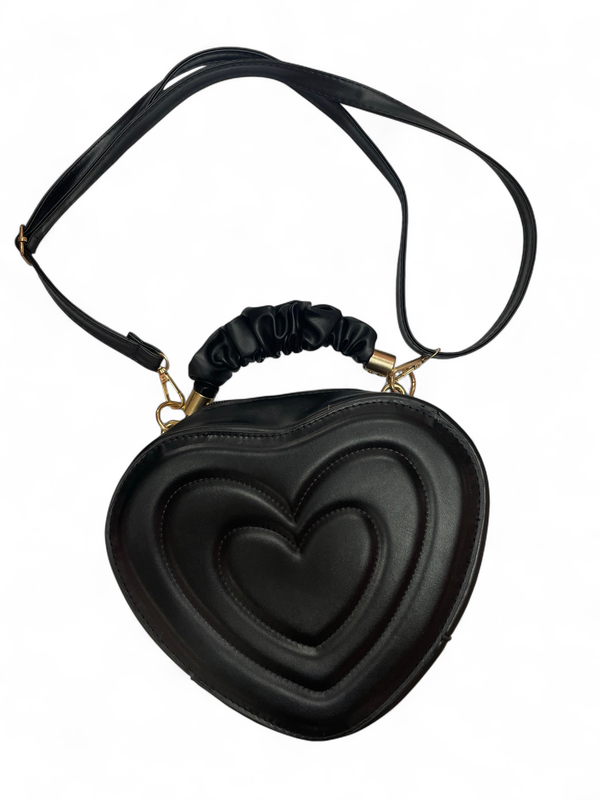 Heart Shaped Crossbody Bag