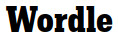 Wordle WORD of the day