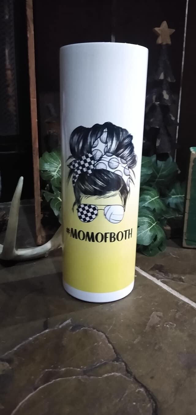 Race/Volleyball Mom Tumbler