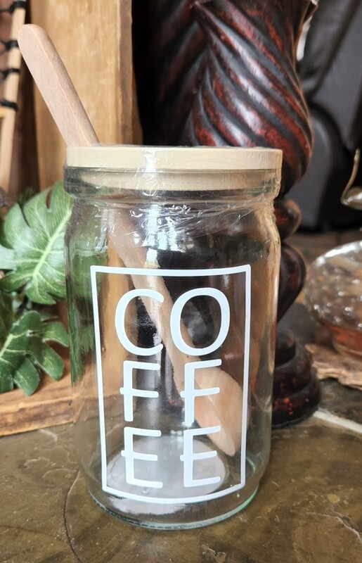 Coffee - glass canister