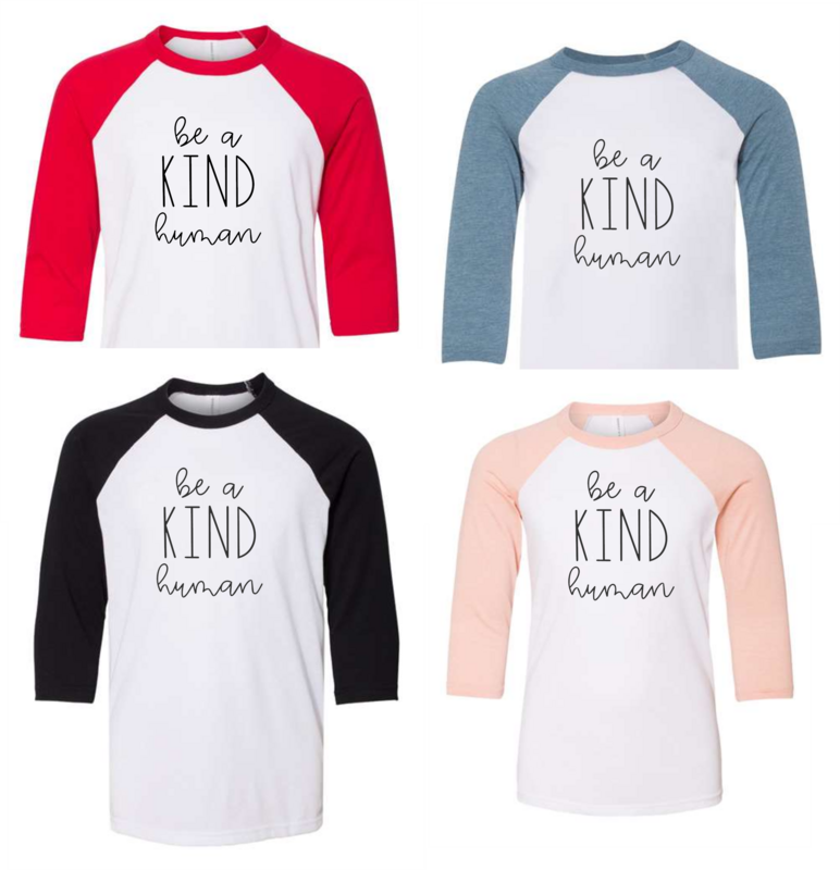 Be the Nice Kid Baseball Tee